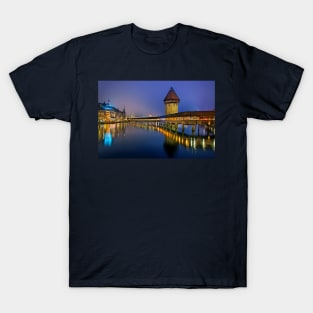 One misty night in Lucerne T-Shirt
